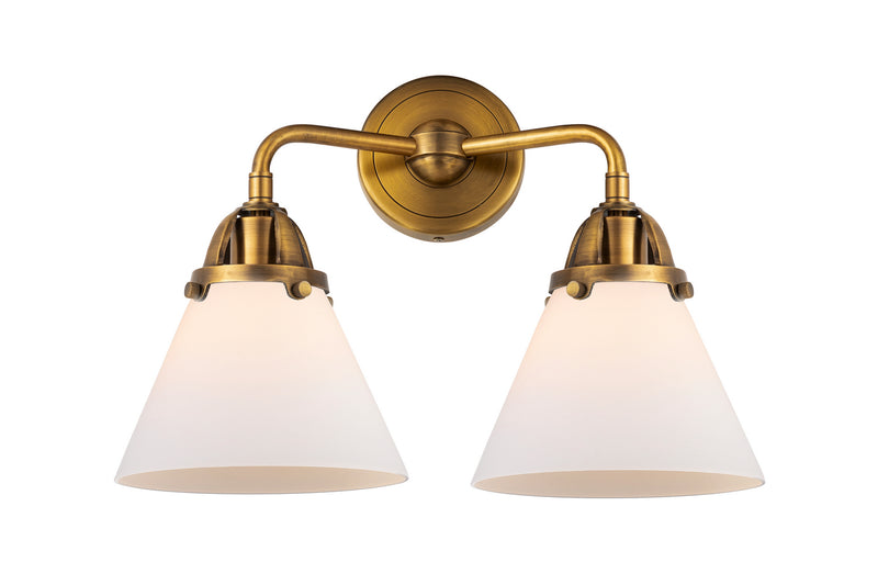 Innovations 288-2W-BB-G41 Two Light Bath Vanity, Brushed Brass