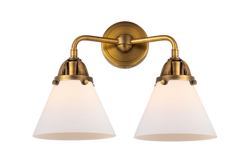 Innovations 288-2W-BB-G41 Two Light Bath Vanity, Brushed Brass