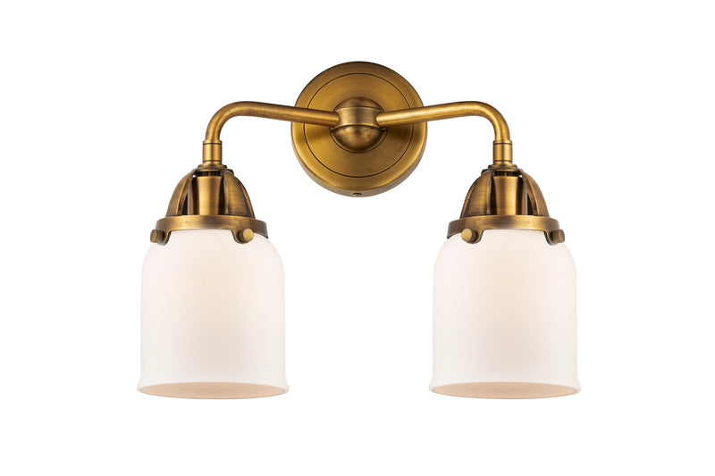 Innovations 288-2W-BB-G51 Two Light Bath Vanity, Brushed Brass