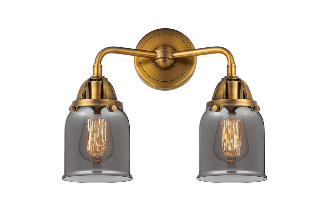 Innovations 288-2W-BB-G53 Two Light Bath Vanity, Brushed Brass