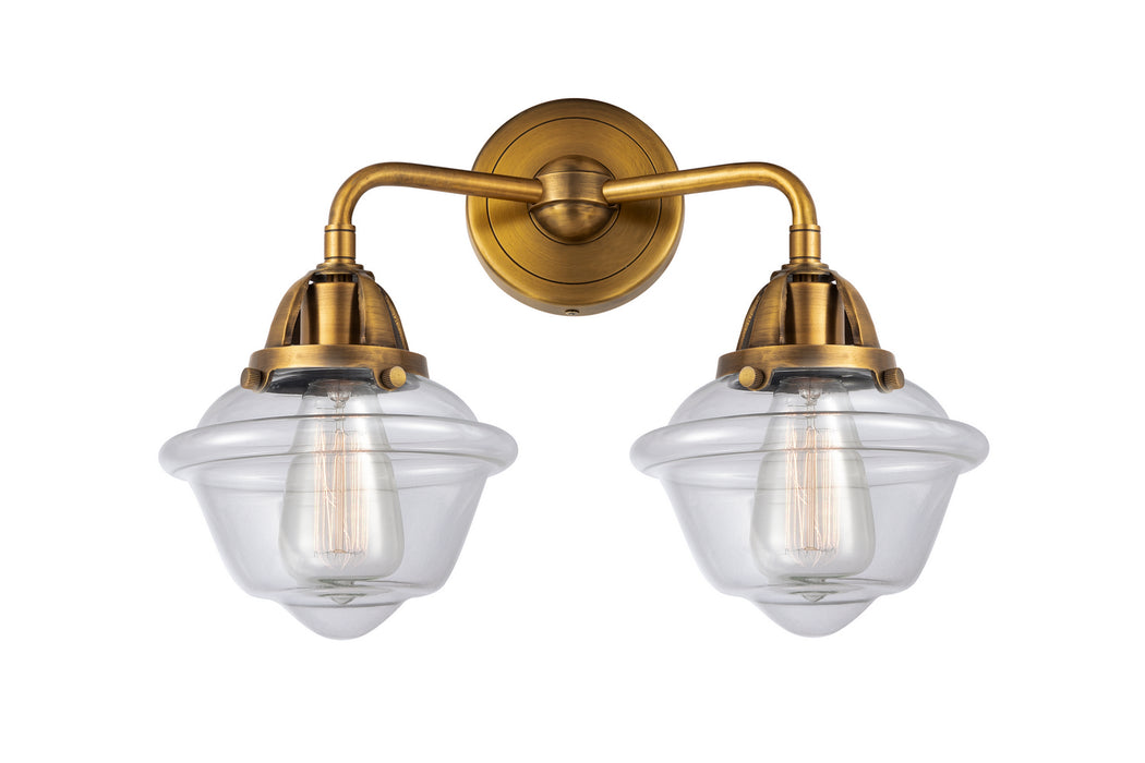 Innovations 288-2W-BB-G532 Two Light Bath Vanity, Brushed Brass