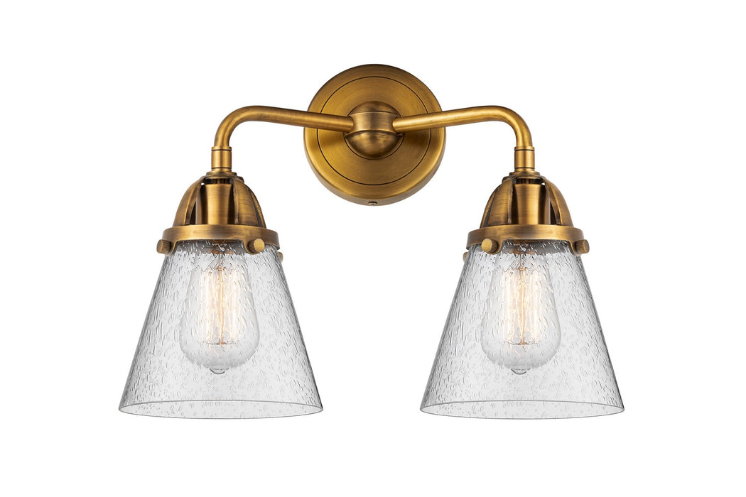 Innovations 288-2W-BB-G64-LED LED Bath Vanity, Brushed Brass