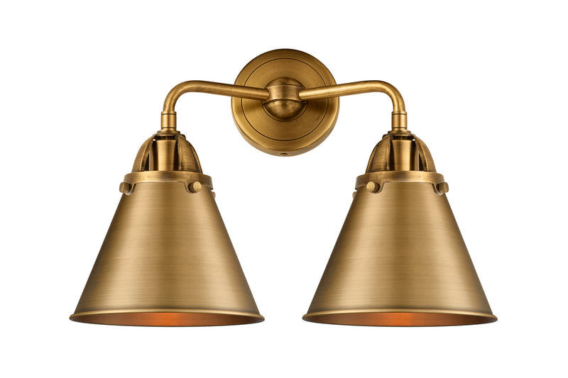 Innovations 288-2W-BB-M13-BB Two Light Bath Vanity, Brushed Brass