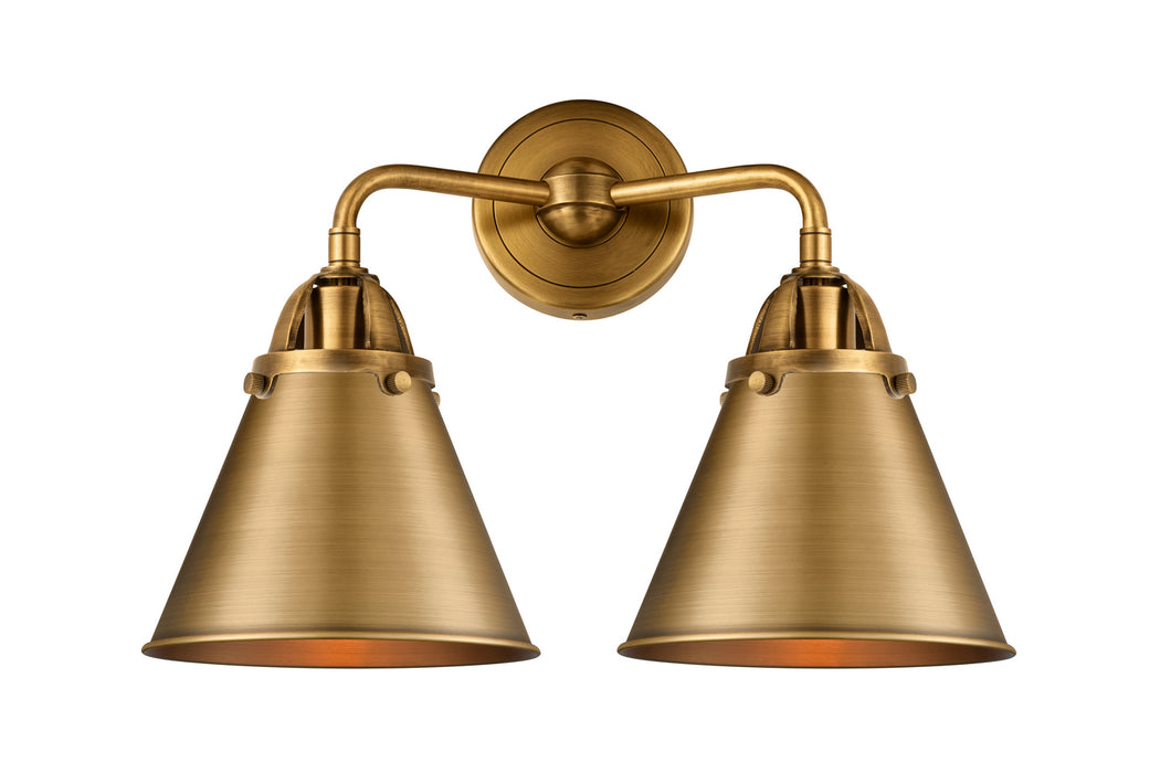 Innovations 288-2W-BB-M13-BB Two Light Bath Vanity, Brushed Brass