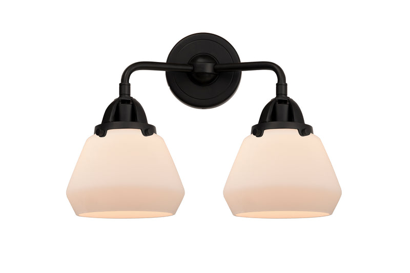 Innovations 288-2W-BK-G171 Two Light Bath Vanity, Matte Black