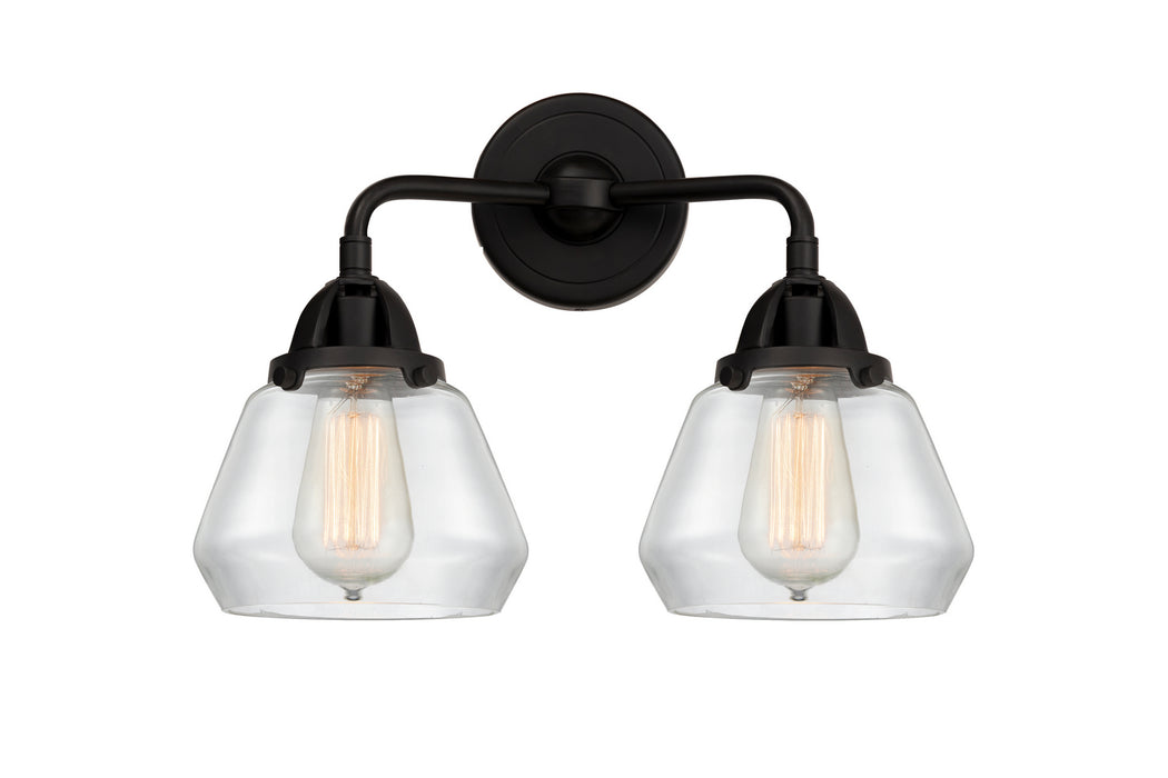Innovations 288-2W-BK-G172 Two Light Bath Vanity, Matte Black