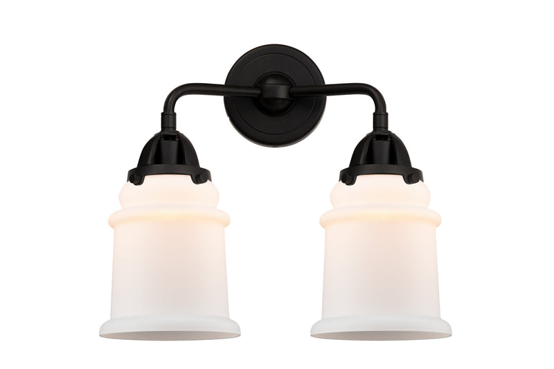 Innovations 288-2W-BK-G181 Two Light Bath Vanity, Matte Black