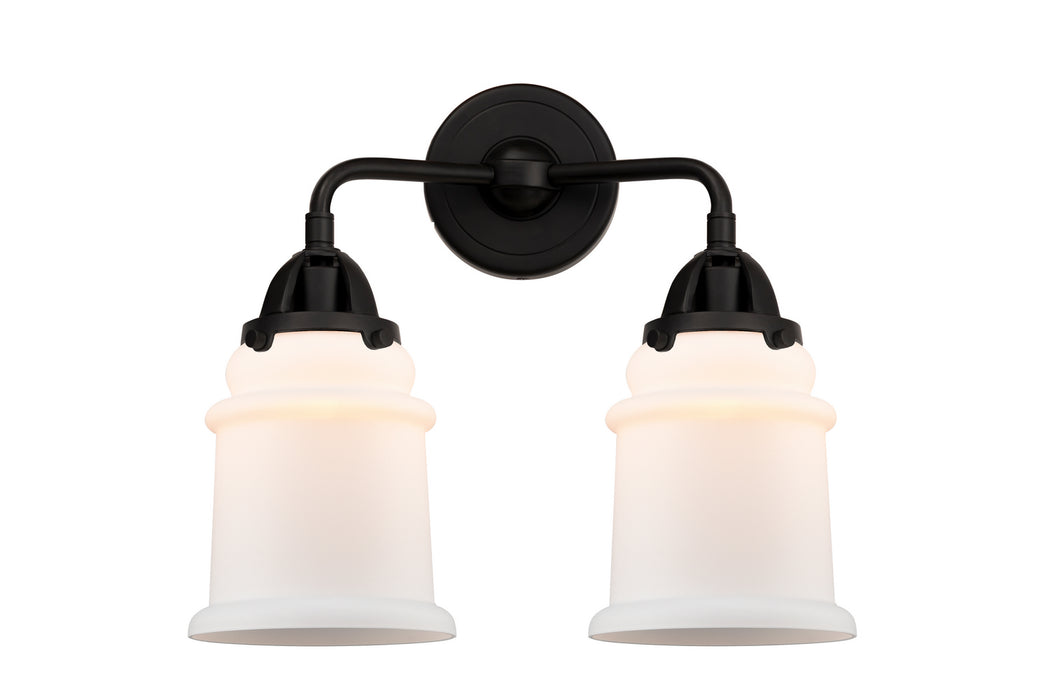 Innovations 288-2W-BK-G181 Two Light Bath Vanity, Matte Black