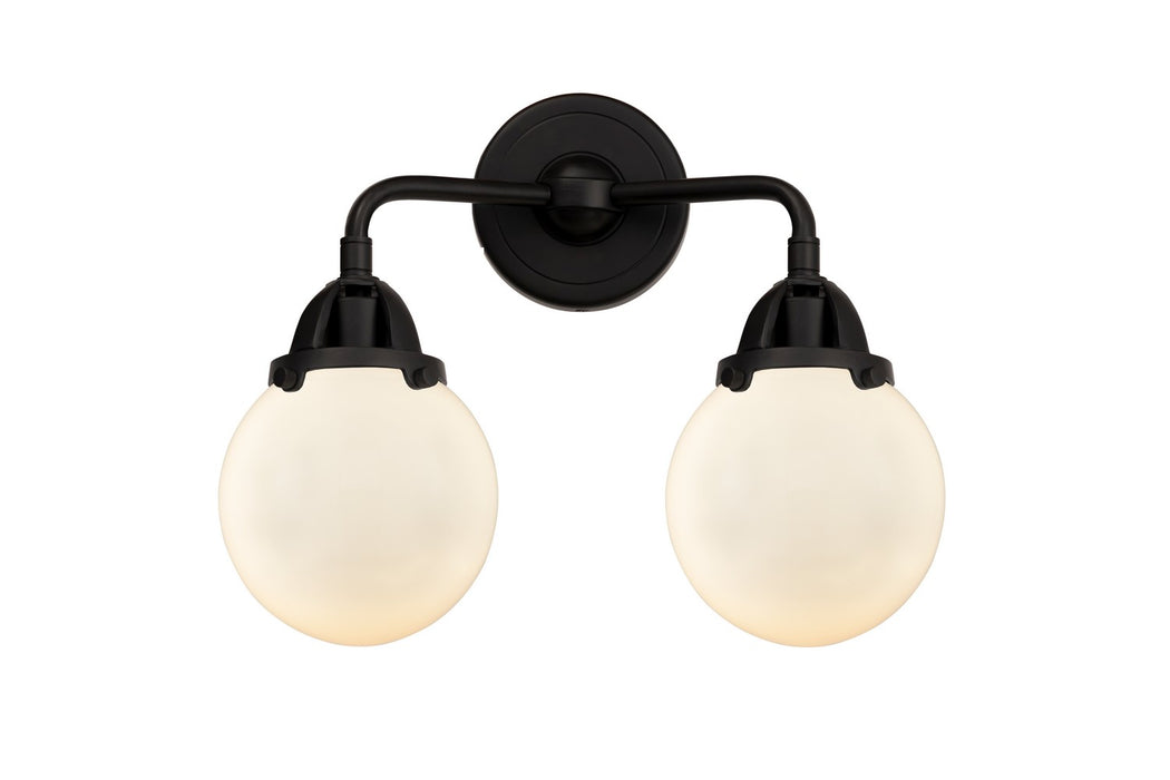 Innovations 288-2W-BK-G201-6-LED LED Bath Vanity, Matte Black