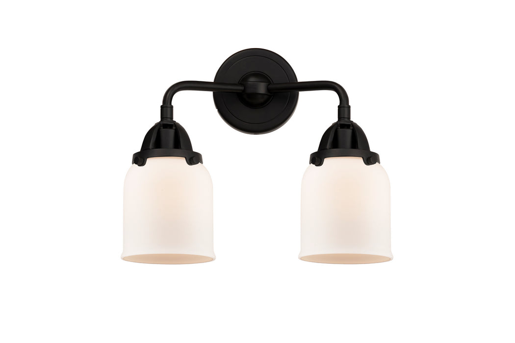 Innovations 288-2W-BK-G51 Two Light Bath Vanity, Matte Black