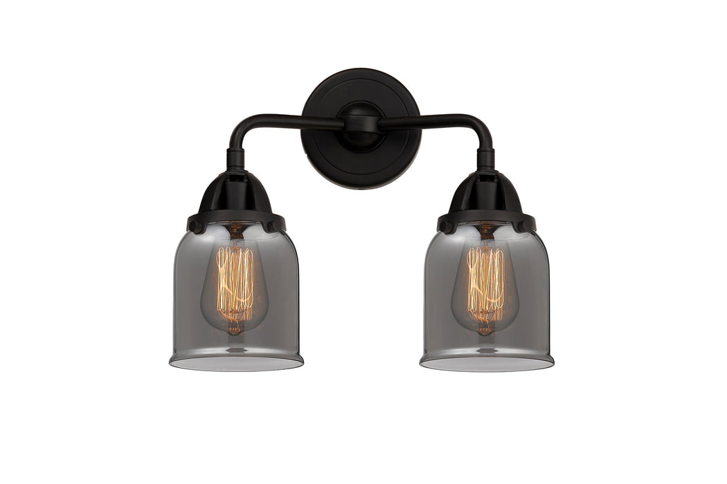 Innovations 288-2W-BK-G53 Two Light Bath Vanity, Matte Black
