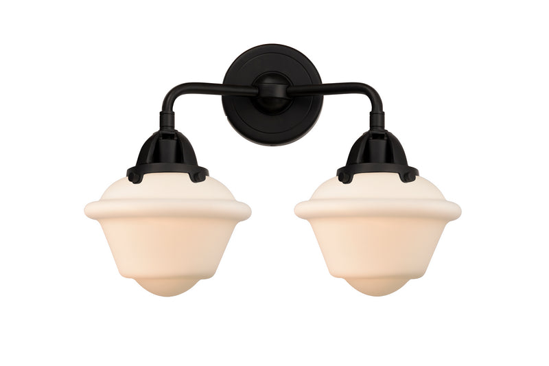 Innovations 288-2W-BK-G531 Two Light Bath Vanity, Matte Black