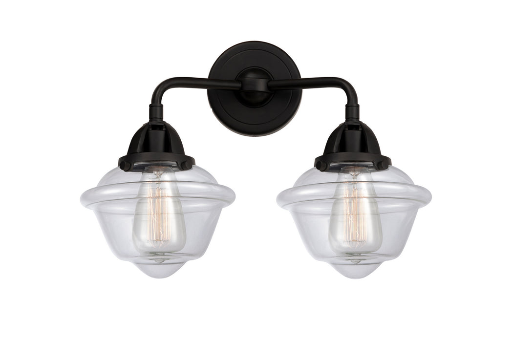 Innovations 288-2W-BK-G532 Two Light Bath Vanity, Matte Black