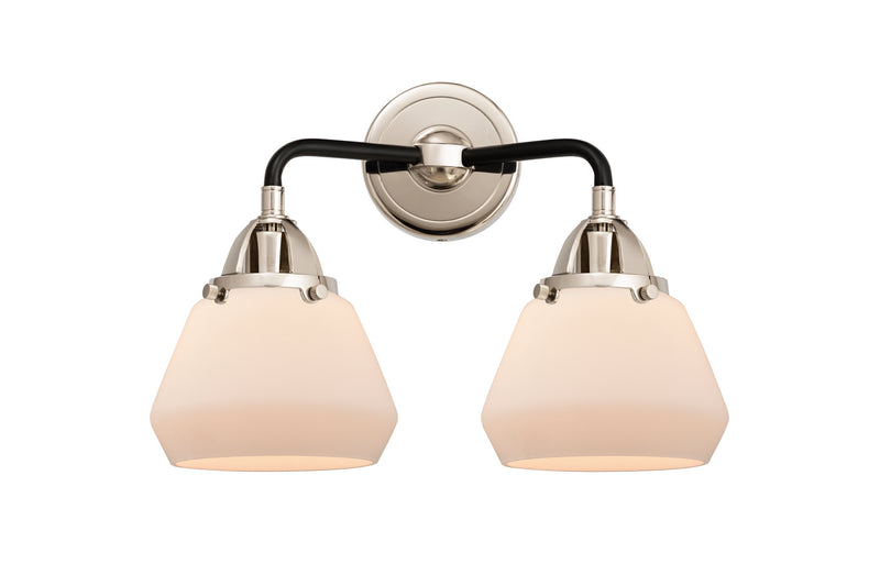 Innovations 288-2W-BPN-G171 Two Light Bath Vanity, Black Polished Nickel