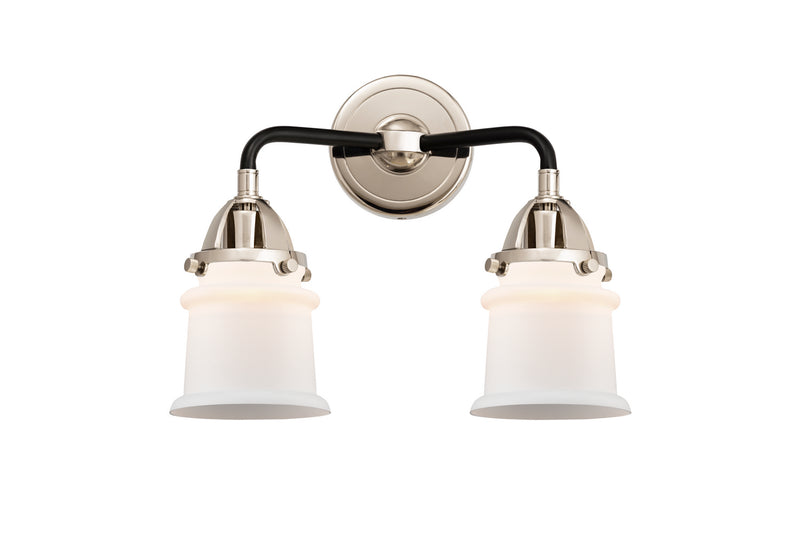 Innovations 288-2W-BPN-G181S Two Light Bath Vanity, Black Polished Nickel