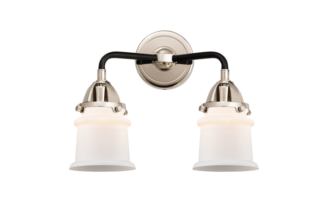 Innovations 288-2W-BPN-G181S Two Light Bath Vanity, Black Polished Nickel