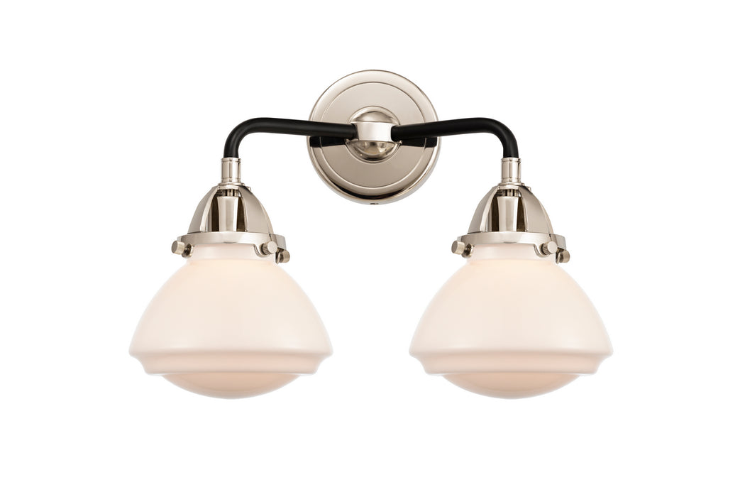 Innovations 288-2W-BPN-G321 Two Light Bath Vanity, Black Polished Nickel