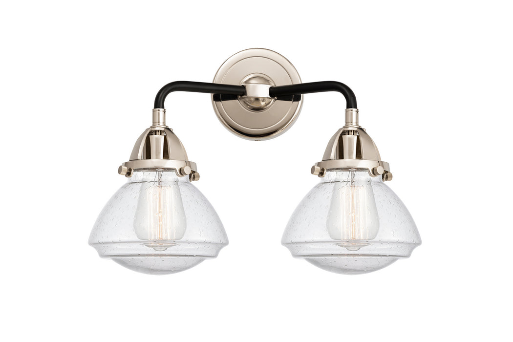 Innovations 288-2W-BPN-G324 Two Light Bath Vanity, Black Polished Nickel