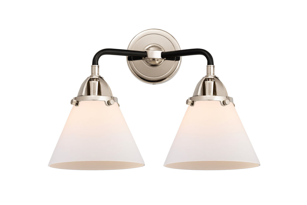 Innovations 288-2W-BPN-G41 Two Light Bath Vanity, Black Polished Nickel