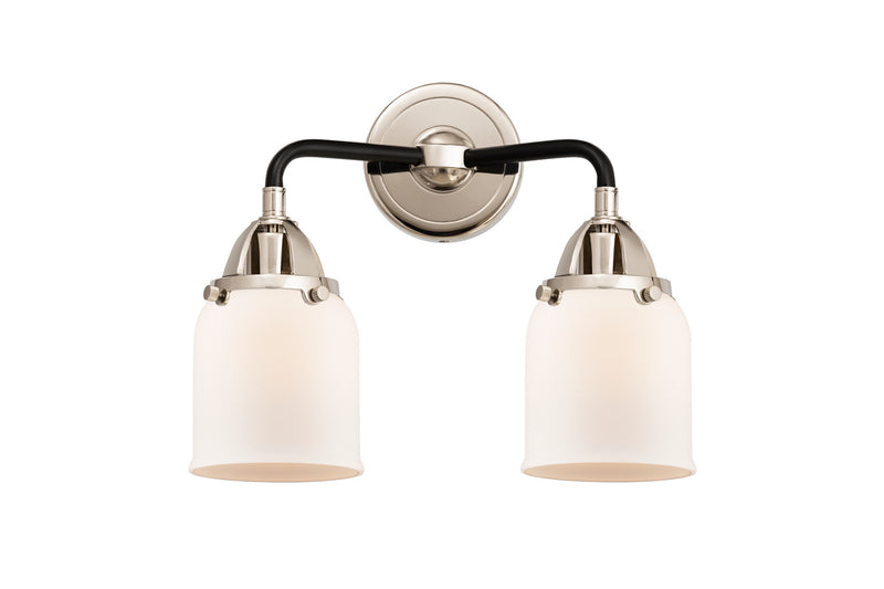 Innovations 288-2W-BPN-G51 Two Light Bath Vanity, Black Polished Nickel