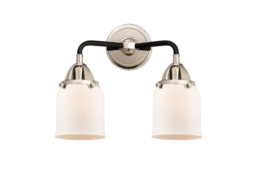 Innovations 288-2W-BPN-G51 Two Light Bath Vanity, Black Polished Nickel