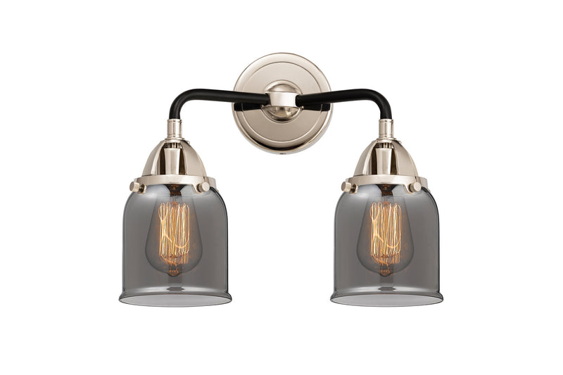 Innovations 288-2W-BPN-G53 Two Light Bath Vanity, Black Polished Nickel