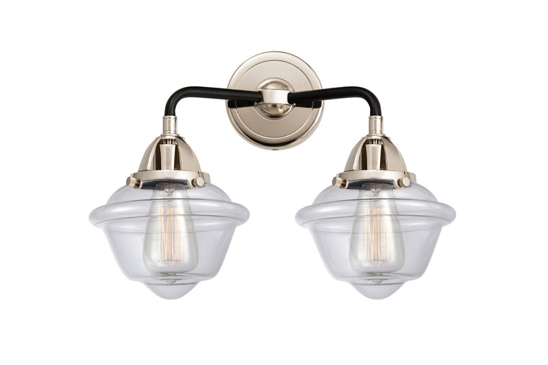Innovations 288-2W-BPN-G532 Two Light Bath Vanity, Black Polished Nickel