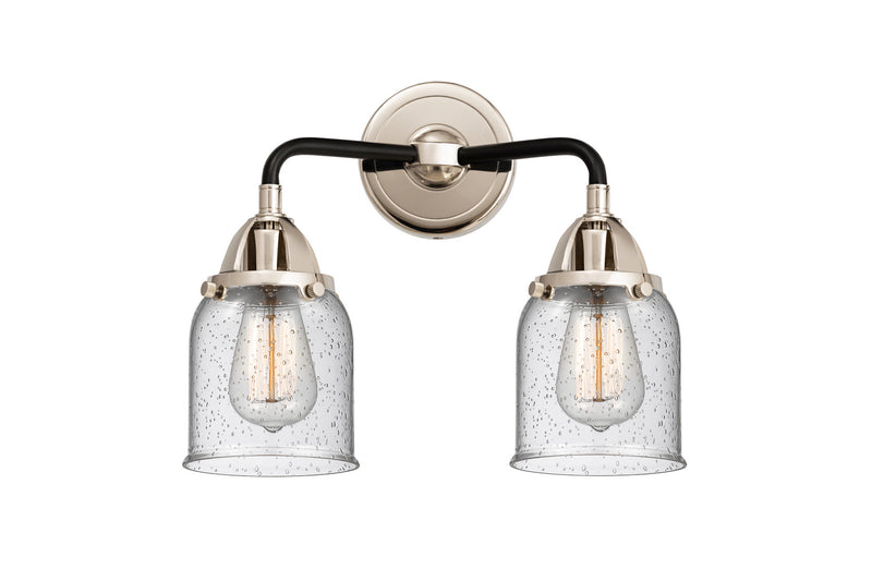 Innovations 288-2W-BPN-G54 Two Light Bath Vanity, Black Polished Nickel