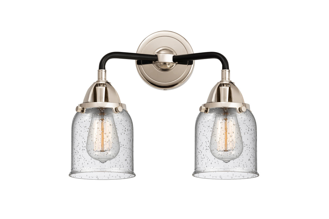 Innovations 288-2W-BPN-G54 Two Light Bath Vanity, Black Polished Nickel