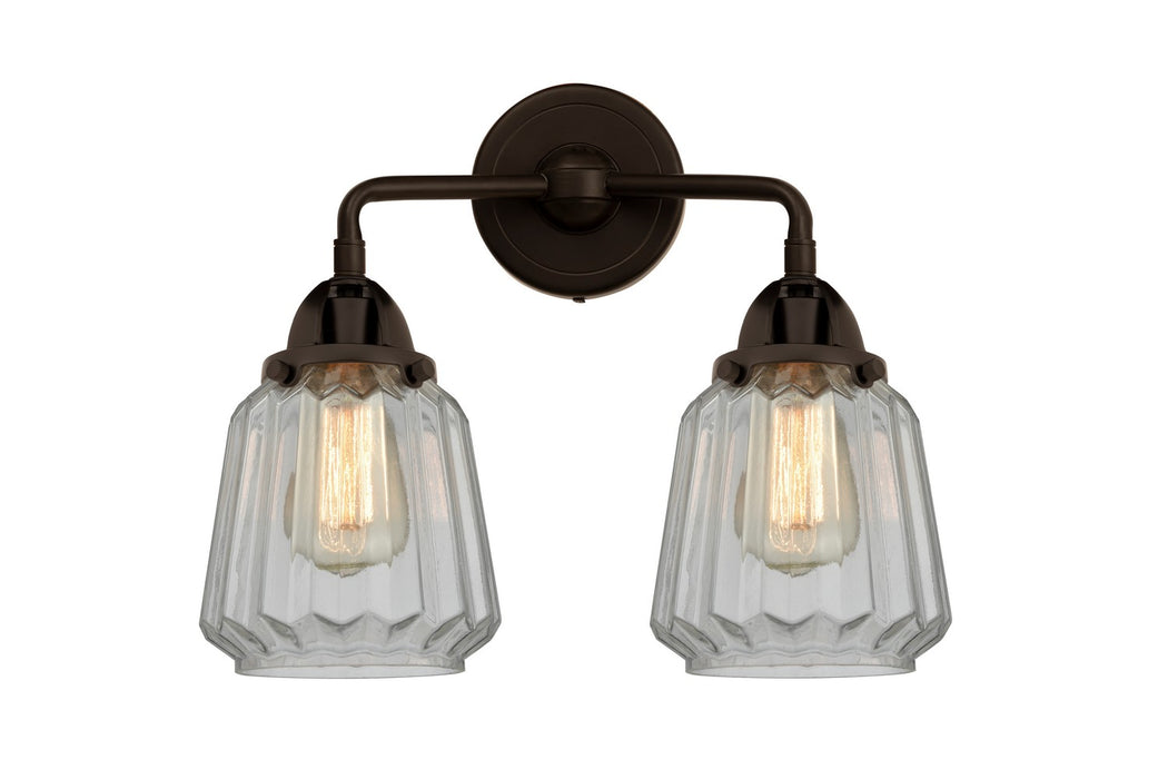 Innovations 288-2W-OB-G142-LED LED Bath Vanity, Oil Rubbed Bronze