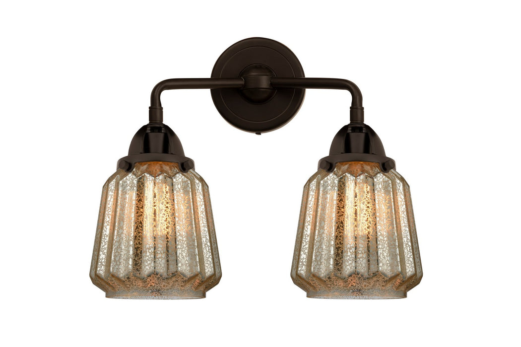 Innovations 288-2W-OB-G146-LED LED Bath Vanity, Oil Rubbed Bronze