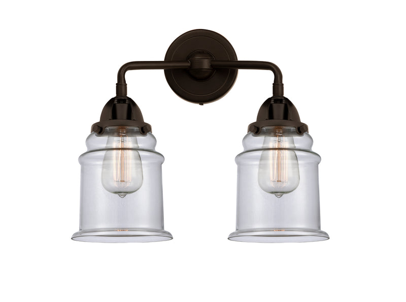 Innovations 288-2W-OB-G182 Two Light Bath Vanity, Oil Rubbed Bronze