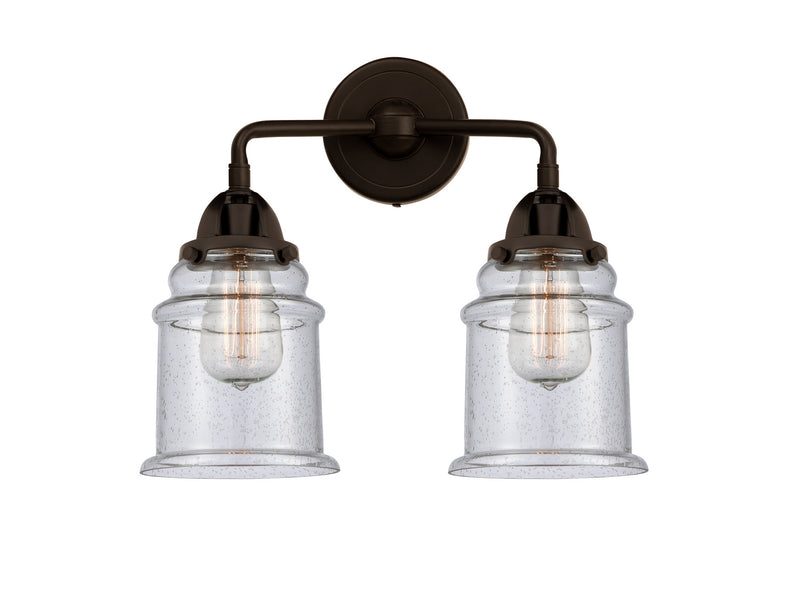 Innovations 288-2W-OB-G184 Two Light Bath Vanity, Oil Rubbed Bronze