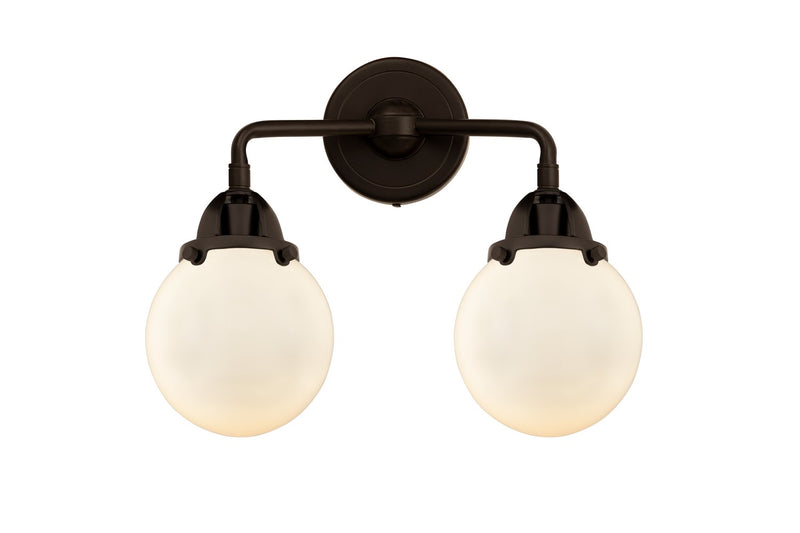Innovations 288-2W-OB-G201-6-LED LED Bath Vanity, Oil Rubbed Bronze