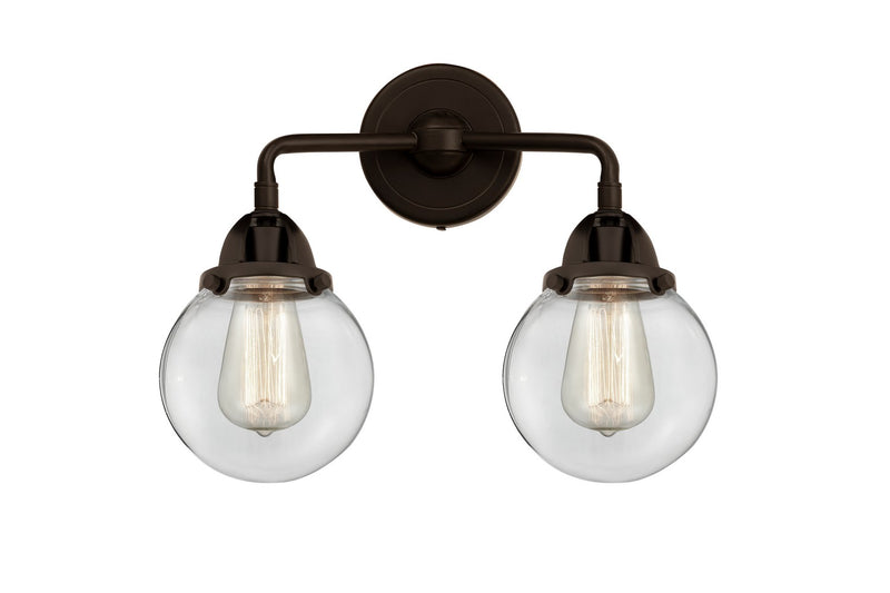 Innovations 288-2W-OB-G202-6-LED LED Bath Vanity, Oil Rubbed Bronze