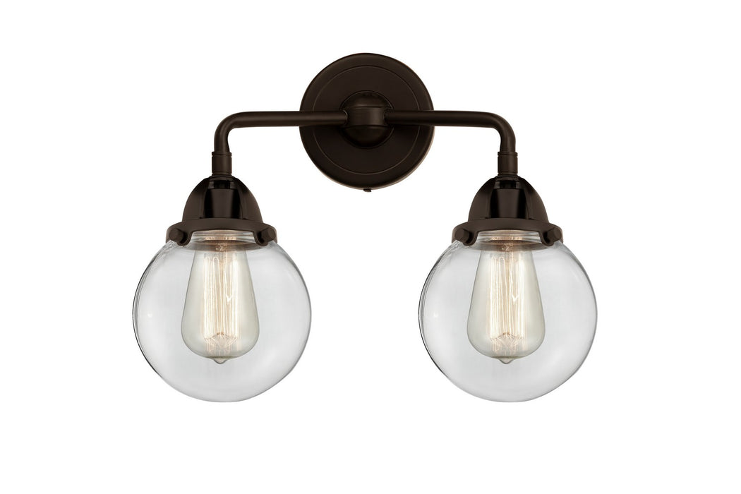 Innovations 288-2W-OB-G202-6-LED LED Bath Vanity, Oil Rubbed Bronze