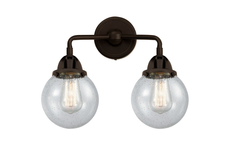 Innovations 288-2W-OB-G204-6-LED LED Bath Vanity, Oil Rubbed Bronze