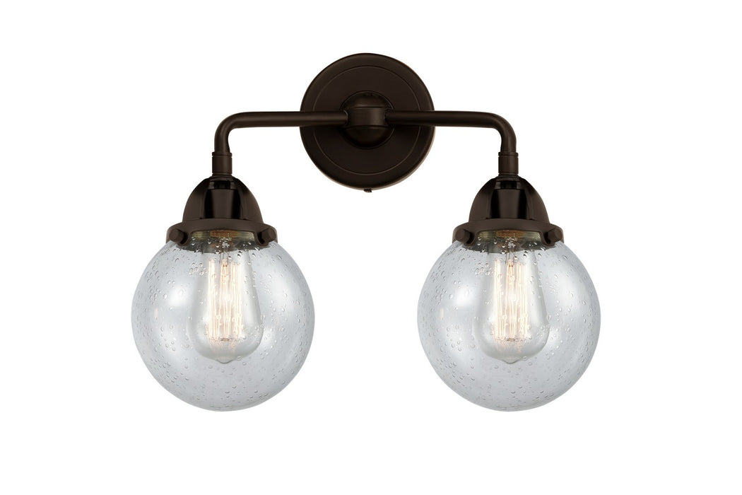 Innovations 288-2W-OB-G204-6-LED LED Bath Vanity, Oil Rubbed Bronze