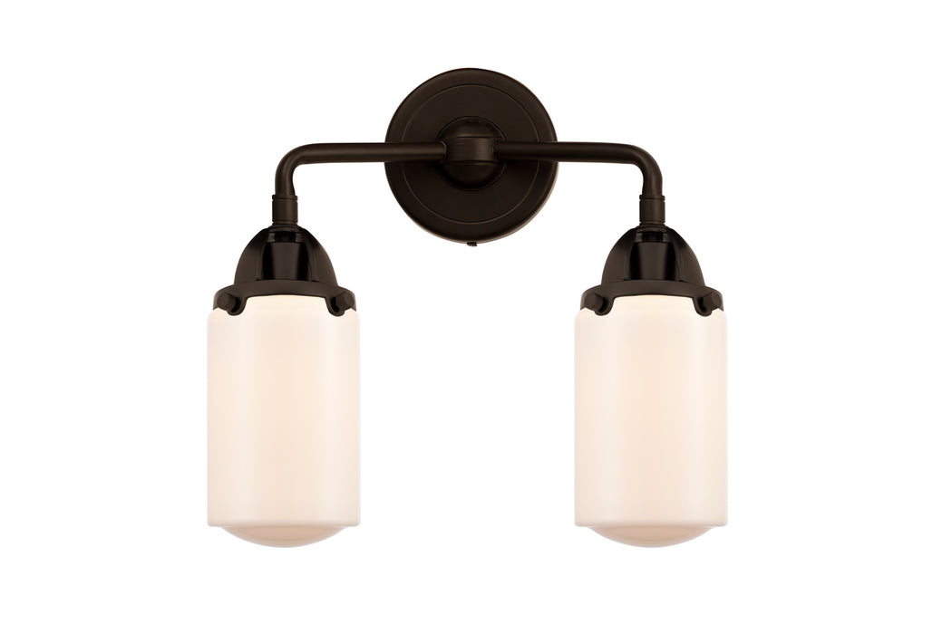 Innovations 288-2W-OB-G311 Two Light Bath Vanity, Oil Rubbed Bronze