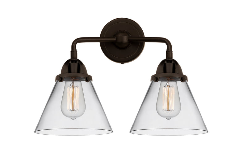 Innovations 288-2W-OB-G42 Two Light Bath Vanity, Oil Rubbed Bronze