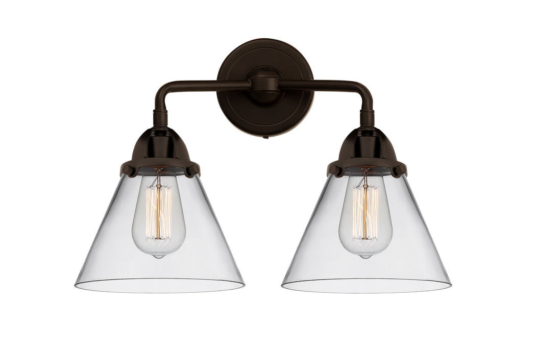 Innovations 288-2W-OB-G42 Two Light Bath Vanity, Oil Rubbed Bronze