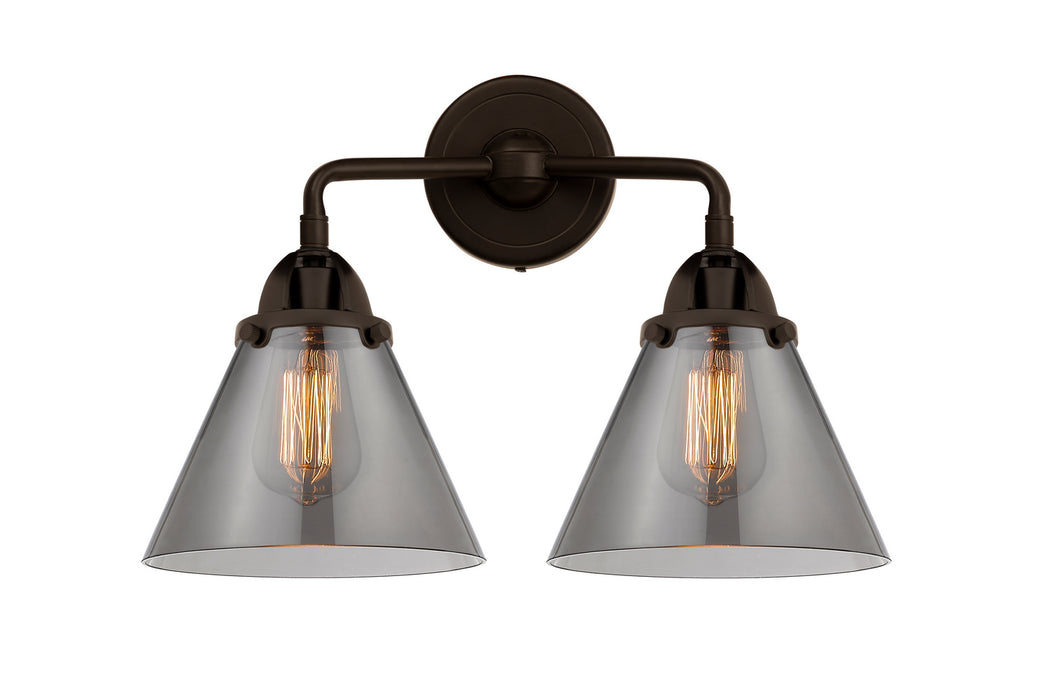 Innovations 288-2W-OB-G43 Two Light Bath Vanity, Oil Rubbed Bronze
