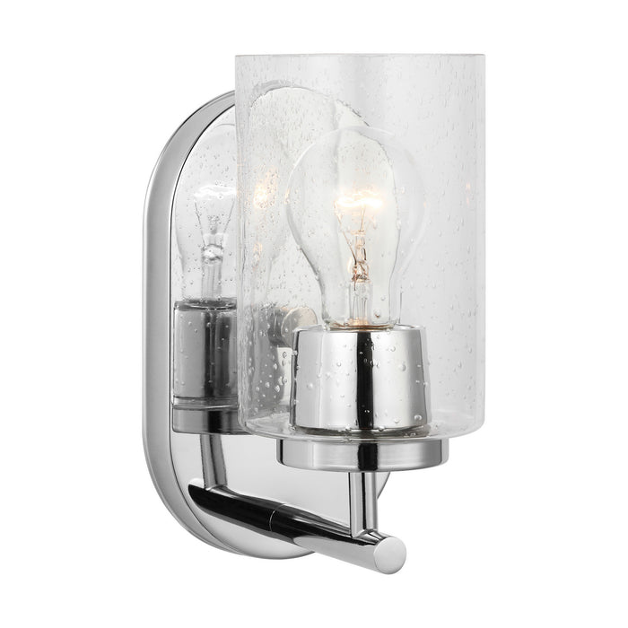 Generation Lighting 41170-05 One Light Wall / Bath Sconce, Chrome