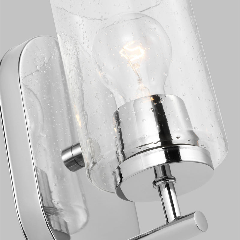 Generation Lighting 41170-05 One Light Wall / Bath Sconce, Chrome