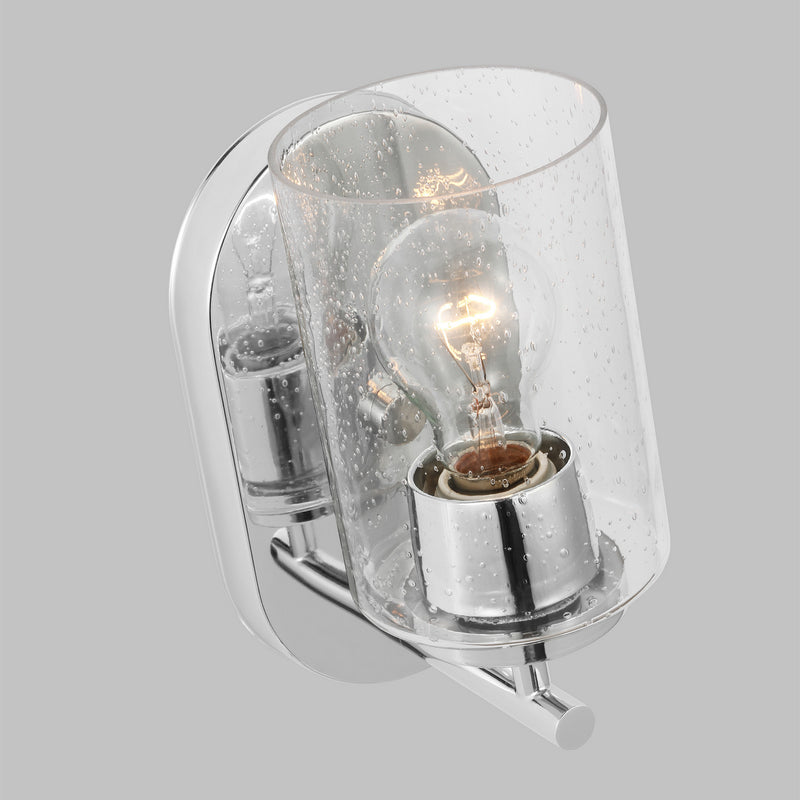 Generation Lighting 41170-05 One Light Wall / Bath Sconce, Chrome