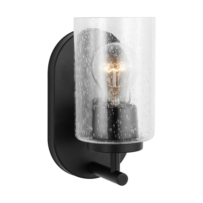Generation Lighting 41170-112 One Light Wall / Bath Sconce, Midnight Black