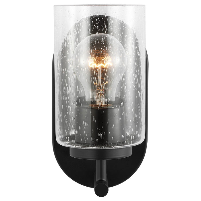 Generation Lighting 41170-112 One Light Wall / Bath Sconce, Midnight Black