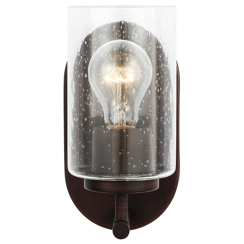 Generation Lighting 41170-710 One Light Wall / Bath Sconce, Bronze