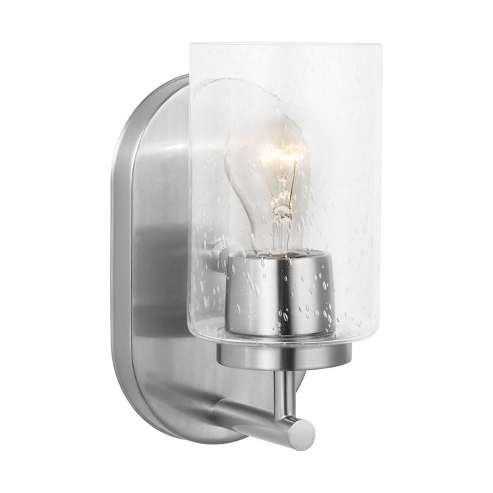 Generation Lighting 41170-962 One Light Wall / Bath Sconce, Brushed Nickel