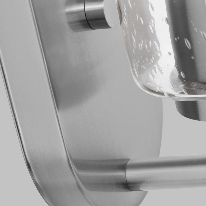 Generation Lighting 41170-962 One Light Wall / Bath Sconce, Brushed Nickel